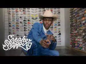 Lil Nas X Goes Sneaker Shopping In Los Angeles